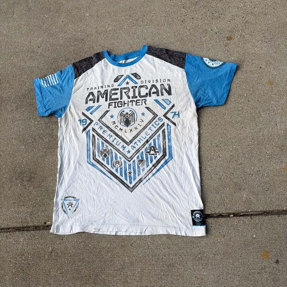 American Fighter Premium Athletics Training Division Graphic T-Shirt